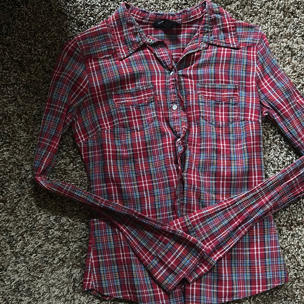 Abercromb & Fitch long sleeve button shirt